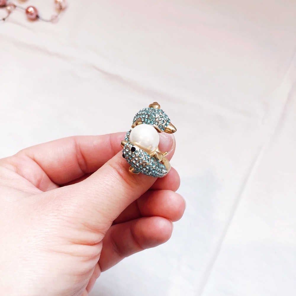 Crystal Dolphin Summer Fashion Jewelry